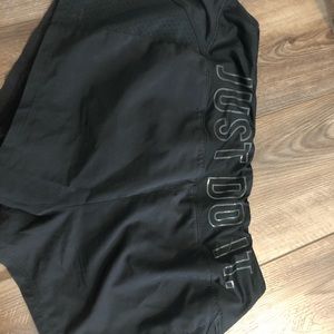 Nike running shorts in black
